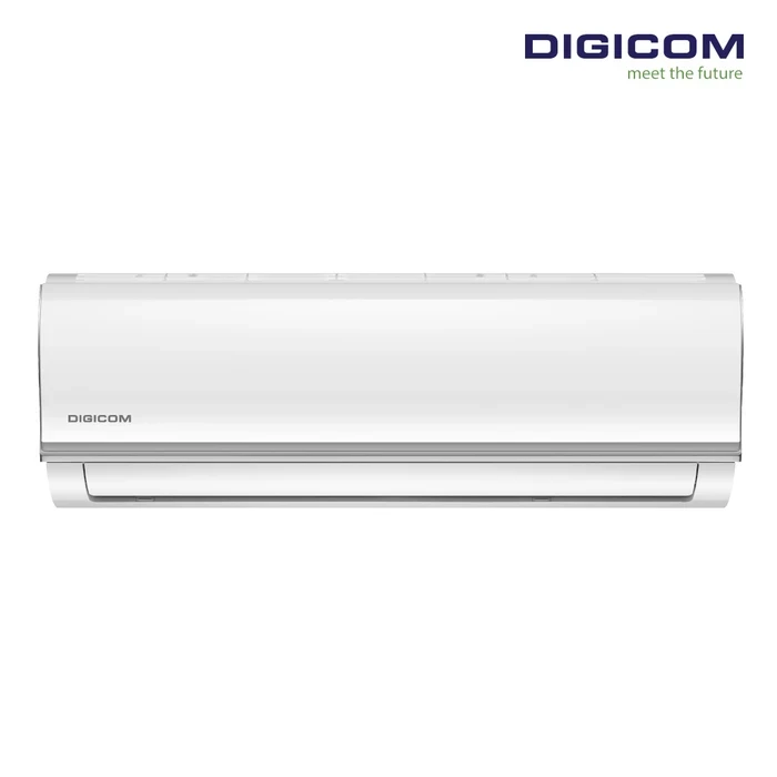 Digicom 1.0 Ton / 1.5 Ton / 2.0 Ton Fixed Speed Air Conditioner | All-Season Heating & Cooling | Turbo Mode Fast Cooling Active Carbon & Titanium Apatite Filter