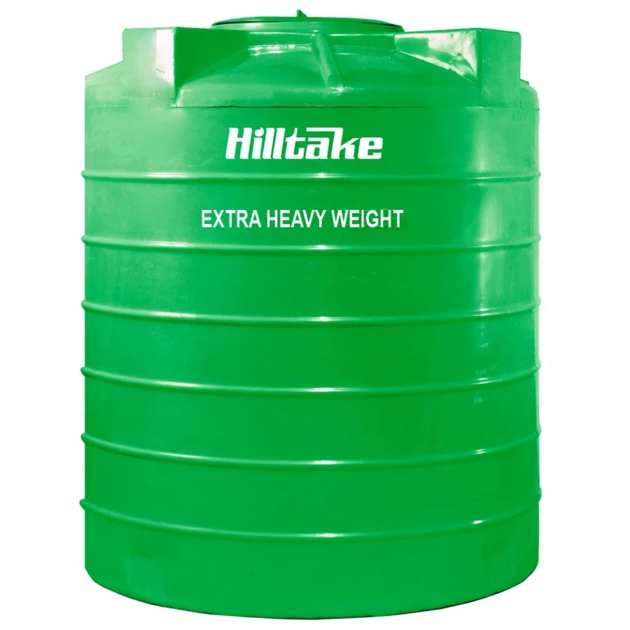 Hilltake Extra Heavy Coloured Water Tanks | Blue & Green | 500L to 2000L Capacity | Food-Grade UV-Stabilized Virgin Polymer | Reinforced Wall Logic for Algae-Free Water Storage