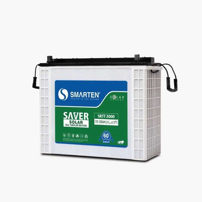 Smarten Saver Series 12V C10 Tall Tubular Deep-Cycle Inverter & Solar Battery (35Ah / 55Ah / 80Ah / 100Ah / 150Ah / 170Ah / 200Ah) | SRFT350 / SRFT550 / SRFT800 / SRFT1000 / SRFT1500 / SRFT1700 / SRFT