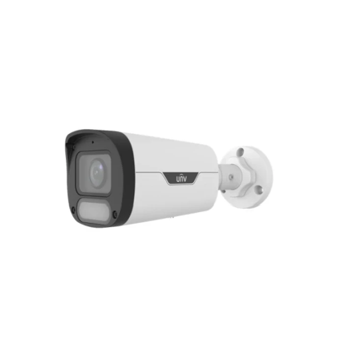 Uniview 4MP OwlView ColorHunter Fixed Bullet IP Camera | 1/1.8″ Sensor F1.0 Lens 120dB WDR 30m Warm Light Mic IP67 PoE | IPC2314LE-ADF40KM-WP