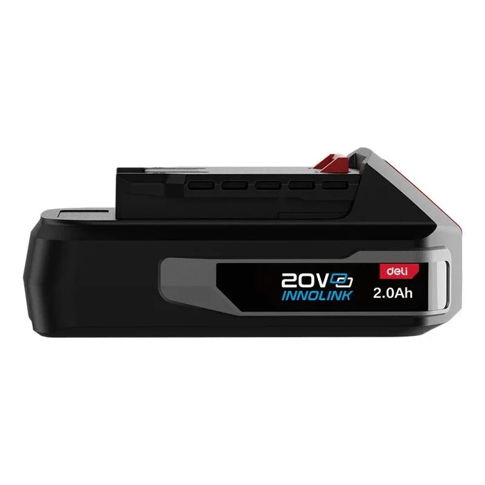 Deli Tools 20V Lithium-Ion Power Pack 2.0Ah High-Performance Cordless Power Tool Battery with 500+ Cycle Life & 20V System Battery | EDE-DC20A2