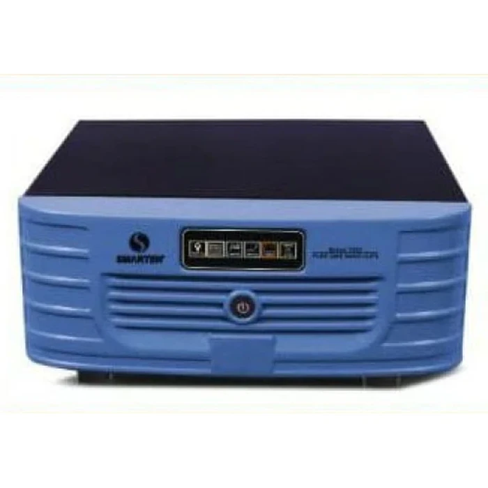 Smarten Bravo Series 1050VA 12V Pure Sine Wave Home UPS Inverter with Smart Micro-Controller Charging & Deep Discharge Protection | BRAVO 1050