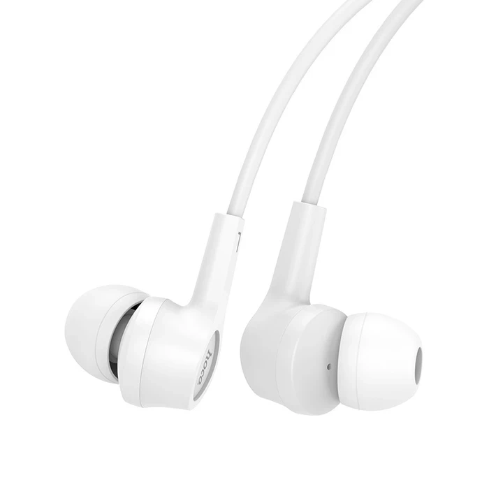 HOCO DAINTINESS Universal Wired Earphone with Mic | 10mm Driver | Black, White Finish | M50