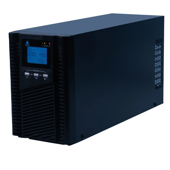 NUMEX 1KVA (1000VA) True Online Double Conversion UPS | Pure Sine Wave Wide Input Range (110V–300V AC) Power Backup