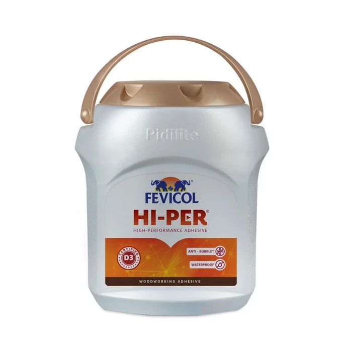 Pidilite Fevicol Hi-Per White Adhesive | Anti-Bubble Performance Logic | 500g - 10kg Tier