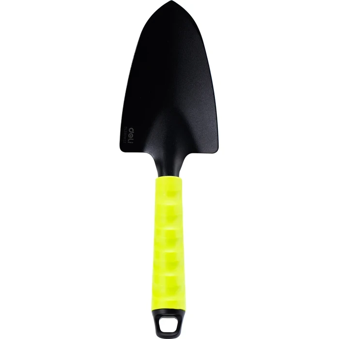 Deli 3-Piece Professional Gardening Tool Set | Heat-Treated Carbon Steel Hoe, Wide Shovel Spade & 3-Prong Rake Kit with 310mm Ergonomic Comfort Handles | EDL580803