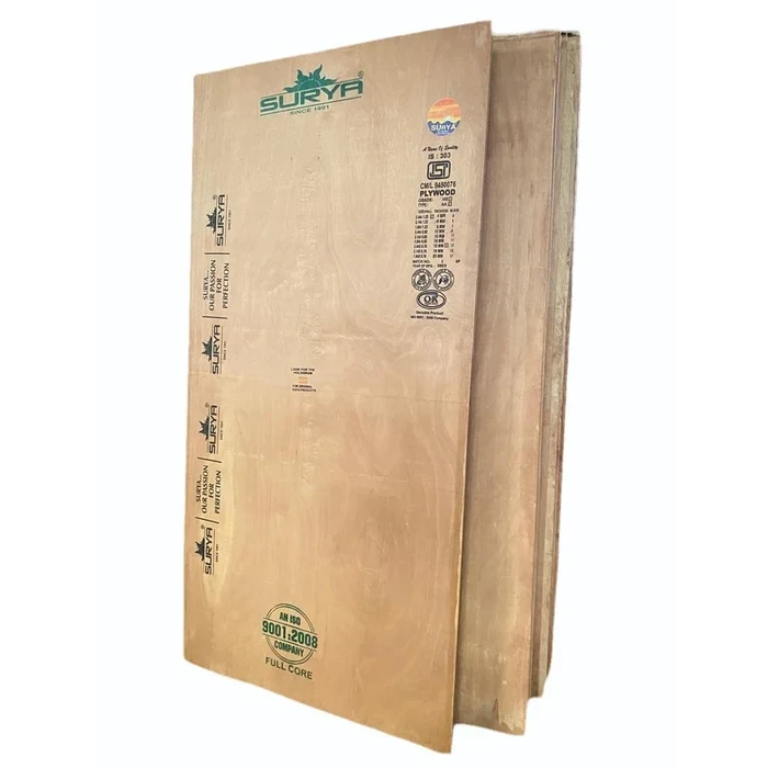 Surya ISI-Marked BWP Grade Poplar Wood Commercial Plywood & Board