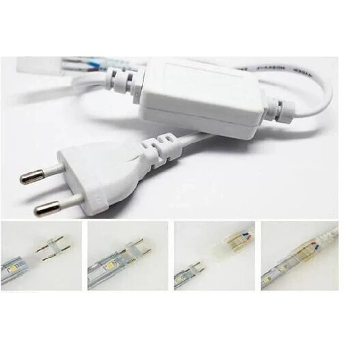 Panasonic LED Rope Light AC Rectifier Power Driver (220-240V, 2A Output) | Plug-and-Play Anti-Flicker Cove & Facade Lighting Adapter (Pack of 2) | PSL0S0012R1