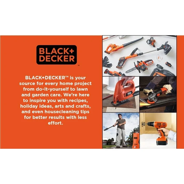 BLACK+DECKER PH2 x 150mm Chrome Vanadium Phillips Screwdriver | Magnetic Tip Long-Reach Bi-Material Soft Grip Fastening Tool | BDHT62297