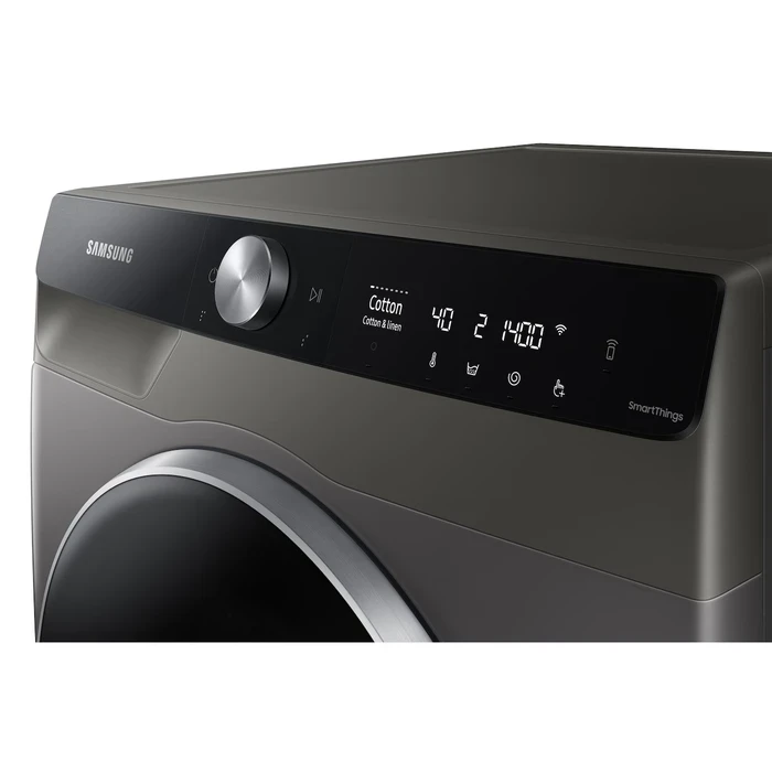 Samsung 11Kg/7Kg WD11TP34DSX/FQ Front Load Washer Dryer Combo | Eco Bubble AI Control QuickDrive Auto Dispense 1400 RPM Hygiene Steam Inox
