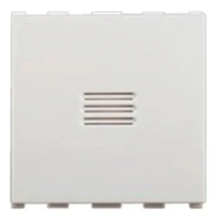 Anchor Roma 66603 Buzzer Dura | 240V High-Decibel Signaling Logic | 2-Module Modular | Flame Retardant Polycarbonate Shield