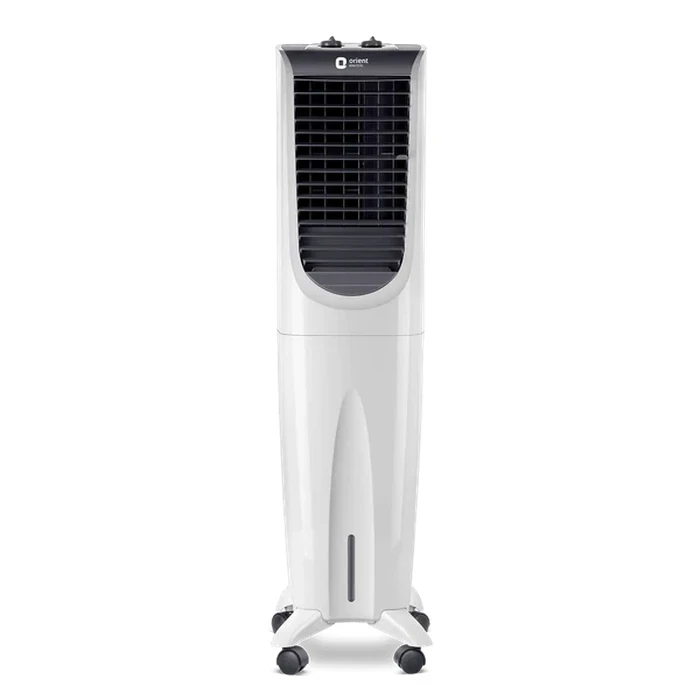 Orient Ultimo Tower 55L Air Cooler | 160W Vertical Space-Saving Evaporative Blower | 1500 Cu.m./hr Air Delivery DenseNest Honeycomb Pads | CT5506H