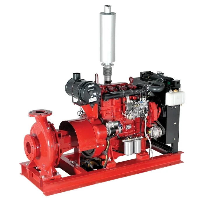 Kirloskar KFE Series Heavy-Duty Diesel Fire Engine Pump Set | NFPA 20 Compliant 1,000+ m3/hr & 150m Head Emergency Skid/Trailer Firefighting System