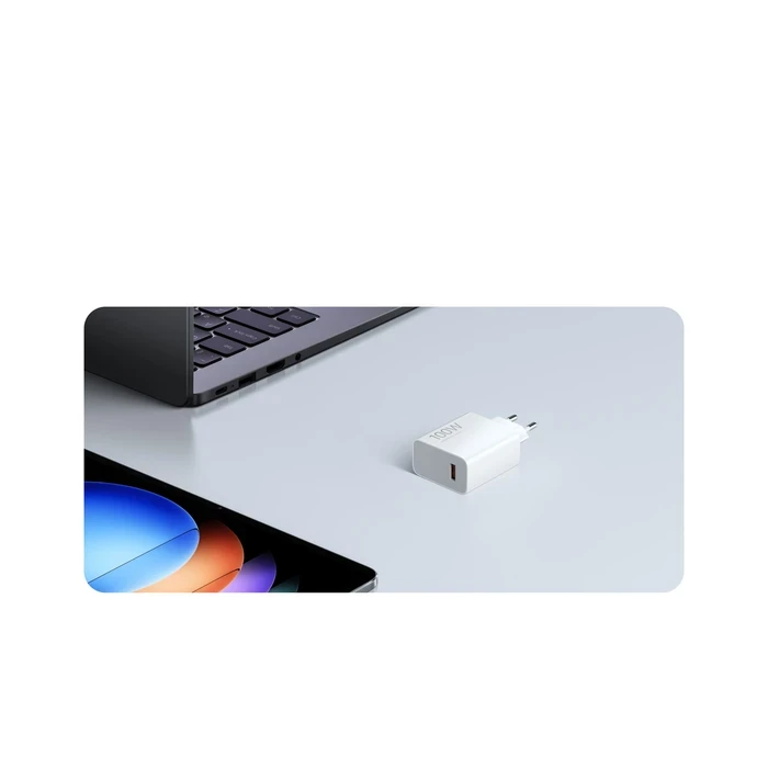 Xiaomi 100W Charging Combo (Type-A) EU | Ultra-Fast Wall Charger with QC, PD, PPS Protocols & Compact Build | MDY-19-ER