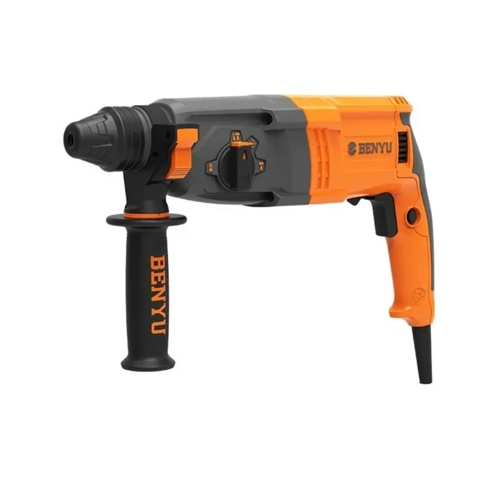 BENYU SDS-Plus Rotary Hammer Drill 26mm | 800W Multi-Function Heavy-Duty Concrete & Masonry Chipping Power Tool | BY2622