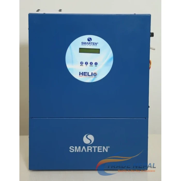 Smarten Helio Series 1500VA (1.5 kVA) 12V Pure Sine Wave Wall-Mount Solar PCU with Inbuilt 100Ah Li-Ion Battery, Advanced MPPT & BMS | HELIO 1500