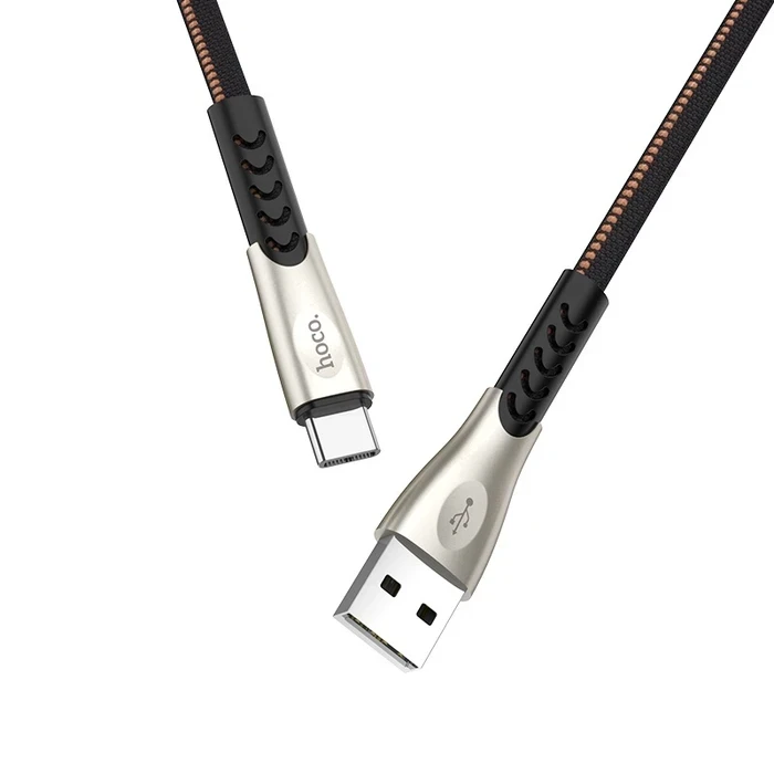HOCO Superior Speed Charging Data Cable | Type-C High-Fidelity Connectivity Logic | 2.4A Power Matrix | U48