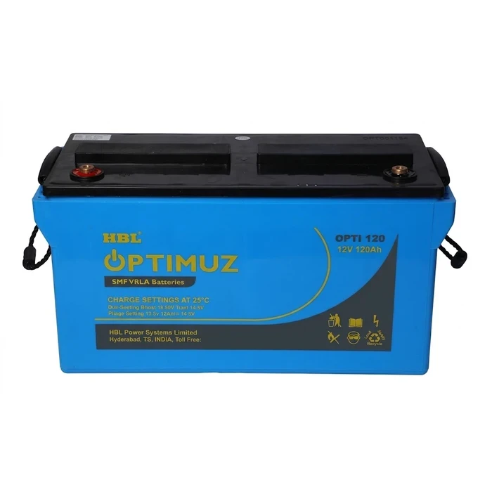 HBL OPTIMUZ (OPTI) Sealed Maintenance-Free (SMF / VRLA) Battery Range | 17Ah to 200Ah 12V AGM Deep Discharge Standby & UPS Power
