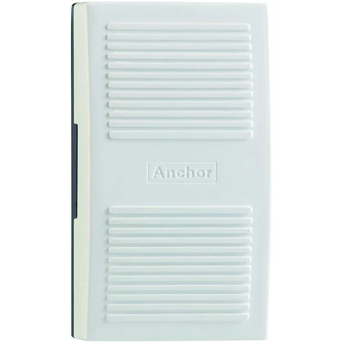 Anchor City Ding Dong Wired Door Bell | 240V AC 2-Tone Melodious Wall-Mount Door Chime | 8363