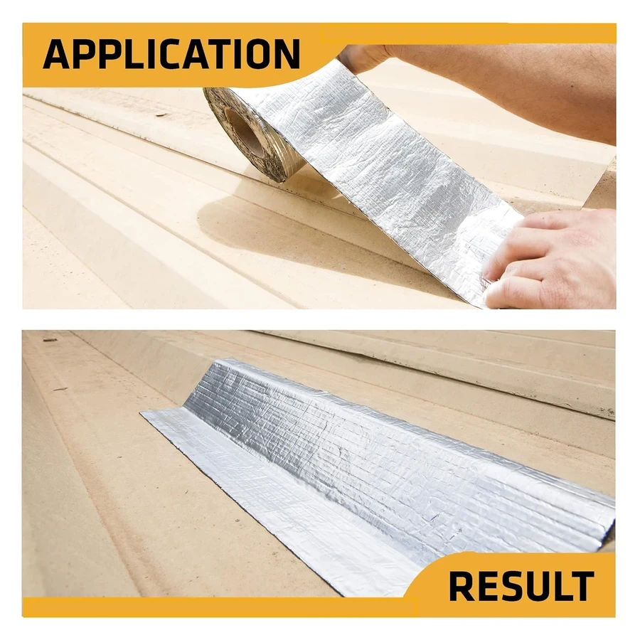 Sika Multiseal AP Self Adhesive Sealing Tape 10m x 100mm 724826 | Bituminous Waterproof Repair | Multi Surface Compatibility | Grey