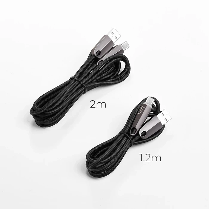 HOCO Space Shuttle Smart Power Off Cable | Intelligent LED Status Matrix | Zinc Alloy Zinc-Shield | U35