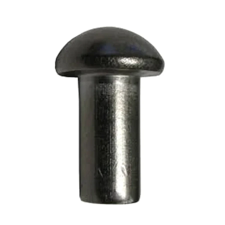 Heavy-Duty MS Solid Rivets | Round & Flat Head Options | Premium Mild Steel Fasteners for Structural Steelwork, Bridges, and Heavy Industrial Fabrication