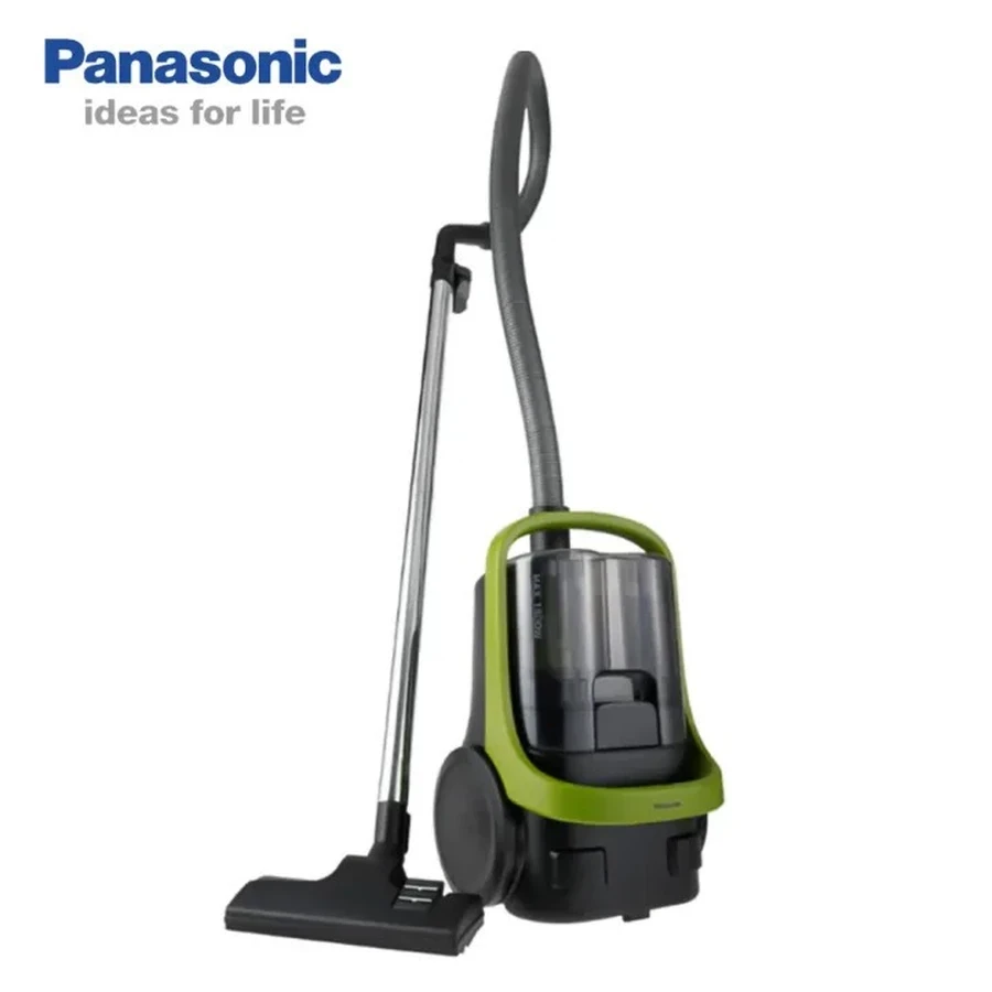 Panasonic 1800W Cyclone Bagless Canister Vacuum Cleaner | High-Suction Floor Cleaner with HEPA Filter, 2.2L Dust Capacity & Dual Handle Design | MC-CL603G147