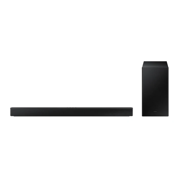 Samsung 300W HW-B450F/XL (HW-B450) 2.1Ch Soundbar | Wireless Subwoofer Bass Boost Adaptive Sound Lite Dolby 2Ch Bluetooth Optical In