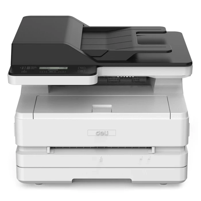 DELI A4 Multi-Function Duplex & ADF Monochrome Laser Printer | 28ppm Print Copy Scan USB LAN & Wi-Fi | 3,500-Page Toner | M2500ADNW