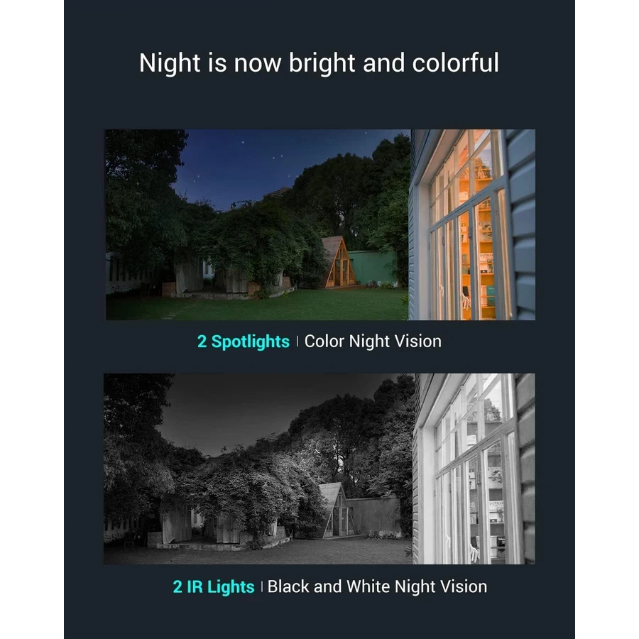 EZVIZ CB3 1080P Wire-Free Outdoor Camera - 5200mAh Battery, Smart AI Detection, Color Night Vision, H.265 (CS-CB3)