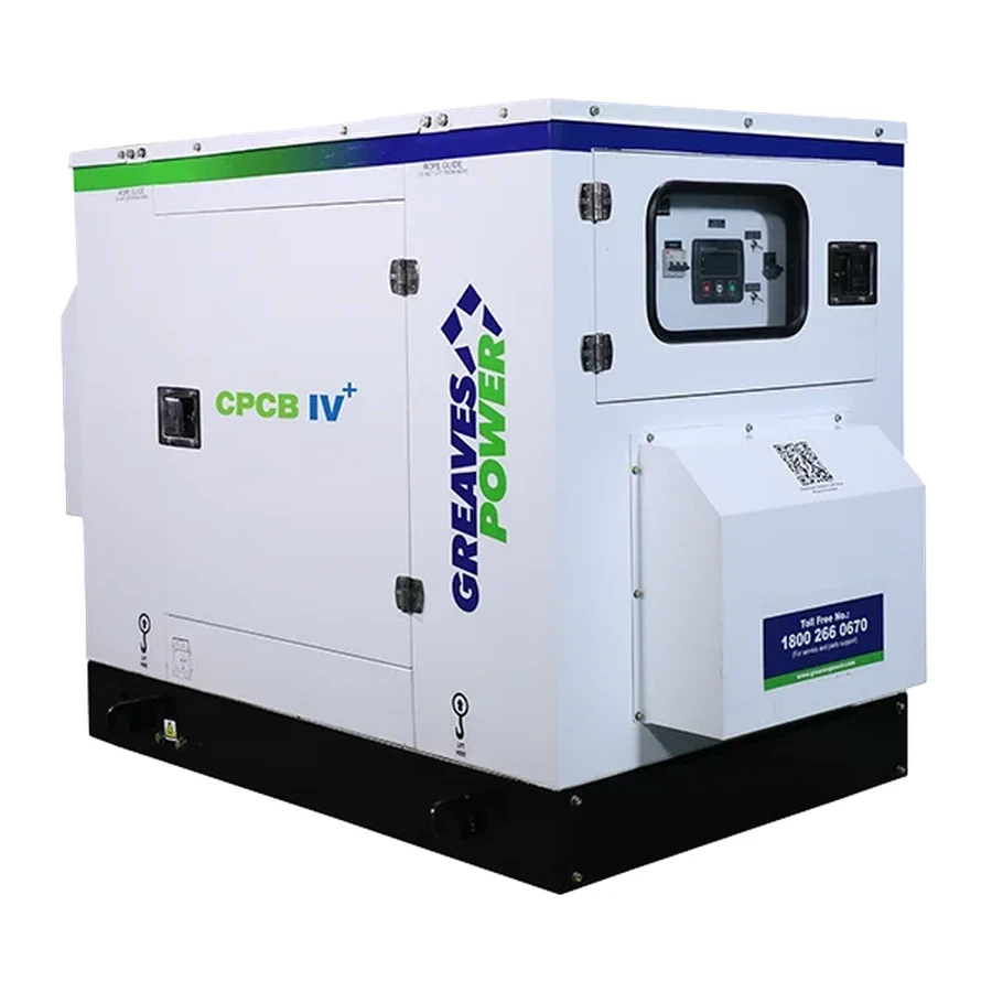 Greaves Prime Diesel Generator | 5 kVA to 30 kVA | Single & Three Phase | Stamford Alternator | Acoustic Enclosure