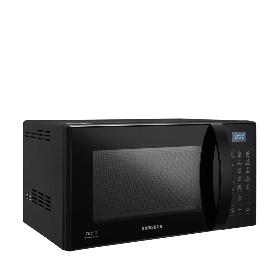 Samsung CE76JD-B1/IM 21L Convection Microwave Oven | Any Time Curd Making | Ceramic Inner Cavity | Triple Distribution System | Fast Defrost