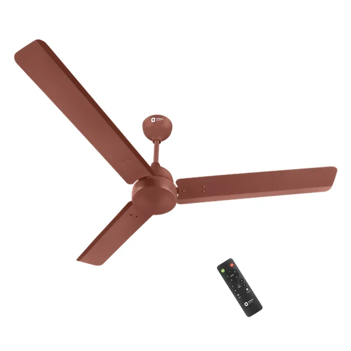 Orient Ecotech Neu 1200mm BLDC Ceiling Fan with Remote | 5-Star Energy Efficiency 32W Motor | 350 RPM High-Speed 220 CMM Air Delivery | Inverter Compatible Silent Operation