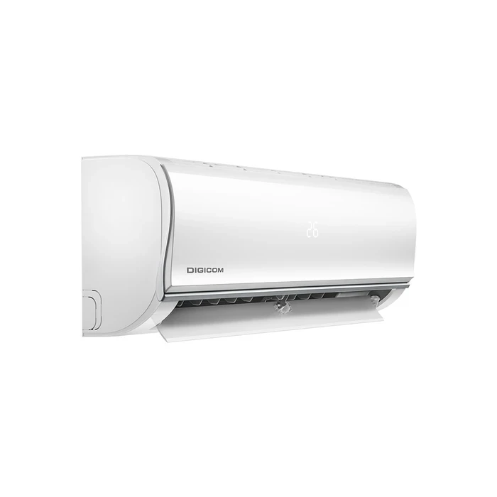Digicom 1.0 Ton / 1.5 Ton / 2.0 Ton Fixed Speed Air Conditioner | All-Season Heating & Cooling | Turbo Mode Fast Cooling Active Carbon & Titanium Apatite Filter