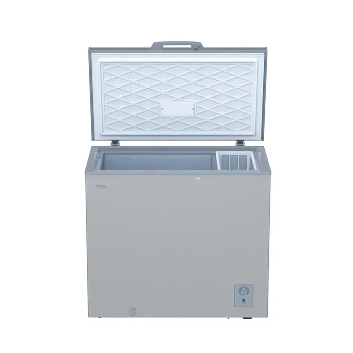 Akaritek 300L Dual Function Convertible Chest Freezer Refrigerator | R600a Eco Direct Cooling System | Adjustable Mode Dial Built-In Lock Hard Top Deep Freezer | AK-DFC300D