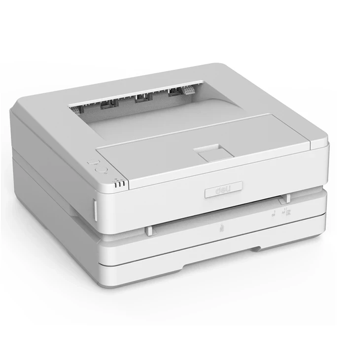 DELI A4 Wireless Monochrome Duplex Laser Printer | 28ppm Auto Double-Sided USB & Wi-Fi Office Printer | 3,500-Page Toner | P2500DW