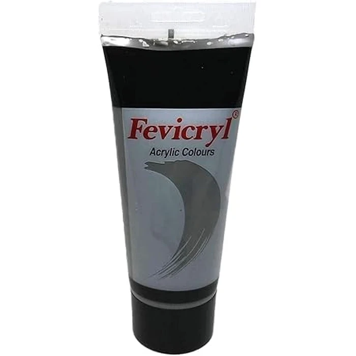 Pidilite Fevicryl Multi-Surface Acrylic Paint Series | Wash-Proof & Non-Toxic Liquid Craft Color Set | Available in 15ml, 100ml, 200ml & 500ml Sizes