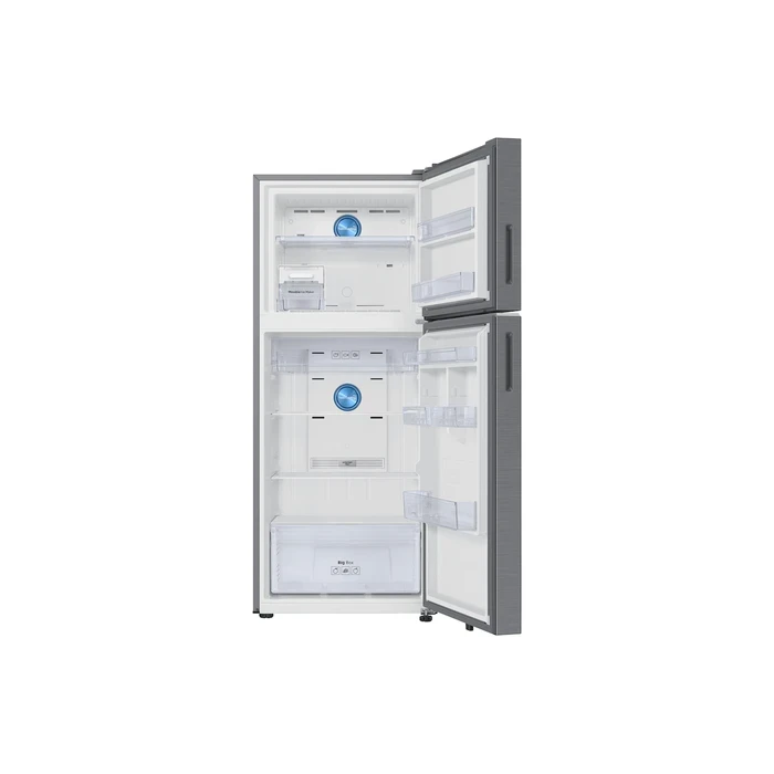 Samsung 396L RT41HG6A42SLHL Double Door Refrigerator | Wi-Fi SmartThings AI Energy Mode 5-in-1 Convertible Twin Cooling Plus Active Fresh Filter+ Steel