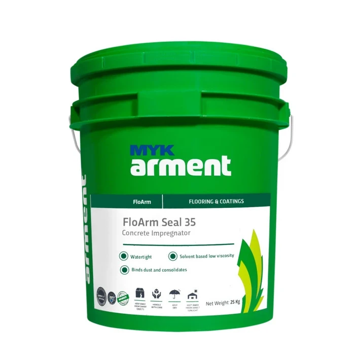 FloArm Seal 35 Two-Component Low-Viscosity Epoxy Concrete Impregnator & Consolidator (4 Kg) | FloArm Flooring & Coatings