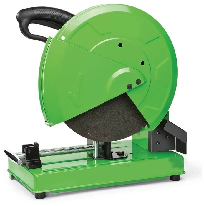 Alpha A35501 2200W 14-Inch (355mm) Heavy-Duty Cut-Off Machine | Soft-Start Industrial Abrasive Metal Chop Saw | 220V
