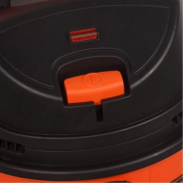 BLACK+DECKER 20-Litre Heavy-Duty Wet & Dry Canister Vacuum Cleaner with Blower Function | High-Suction Cartridge Filter & Multi-Surface Wheels | WDBD20-B5