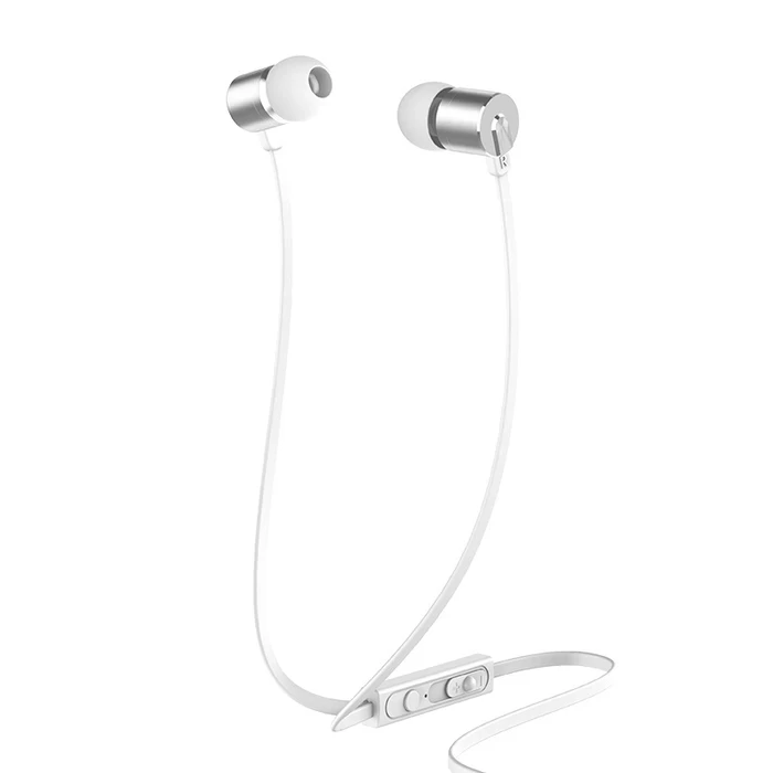 HOCO ANCIENT SOUND Universal Wired Earphones with Mic | 10mm Driver | Slide Volume Control | Black, Silver Finish | M63
