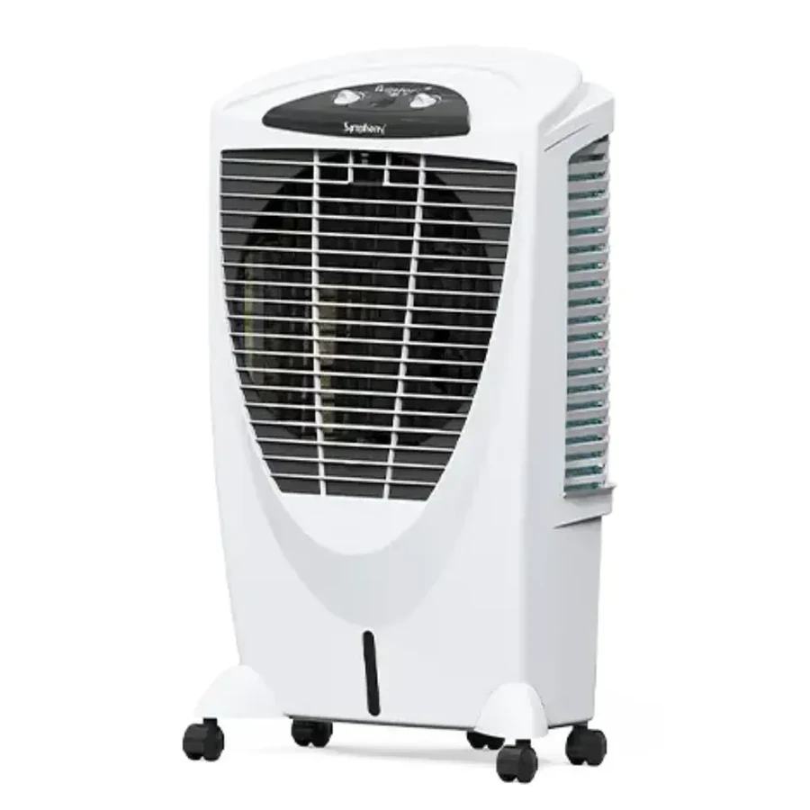 Symphony Winter XL Desert Air Cooler | 56L Large Tank | 4-Side Honeycomb Pads | 190W Low Power