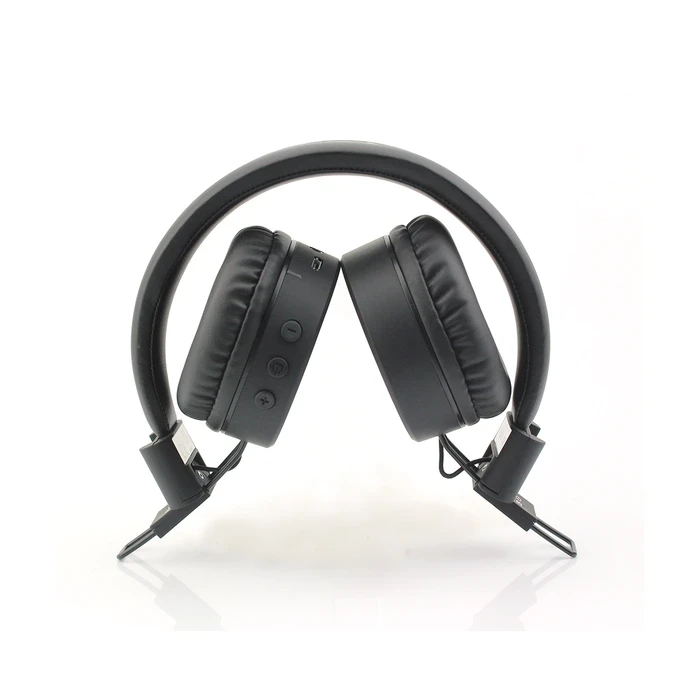 Digicom K9 Bluetooth Stereo Headphones | 20-Hour Playback Logic | Foldable Travel Design | Wired & Wireless Hybrid | Microphone | Blue & Black