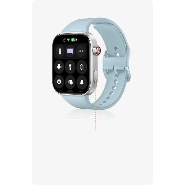 Redmi Watch 6 Smartwatch | 2.07" AMOLED 2000-Nit Display with Aluminum Frame, Bluetooth Calling, 5-System GNSS & 24-Day Battery Life | Black, Blue & Gray