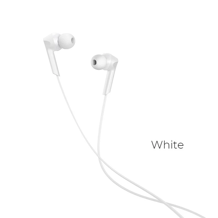 HOCO ADMIRE Universal Wired Earphone with Mic | 10mm Driver | Black, Blue, White Finish | M72