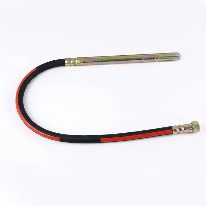NEPTOOLS 5.5M 50mm Heavy Duty Flexible Concrete Vibrator Shaft | Mass Pour Deep Compaction Needle Poker With & Without Spring INVS50 Series