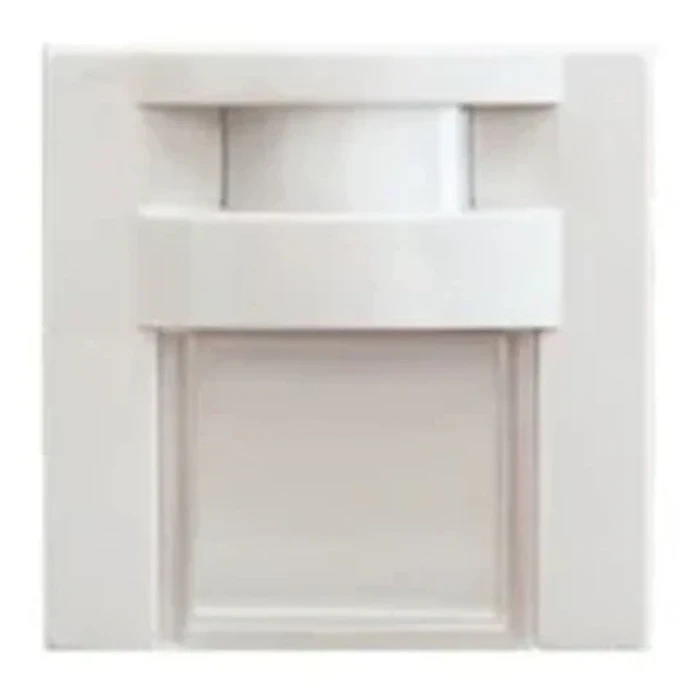 Anchor Roma 66777 PIR Foot Light | Motion-Sensing Warm White LED | 2-Module Modular | Flame Retardant Polycarbonate Shield