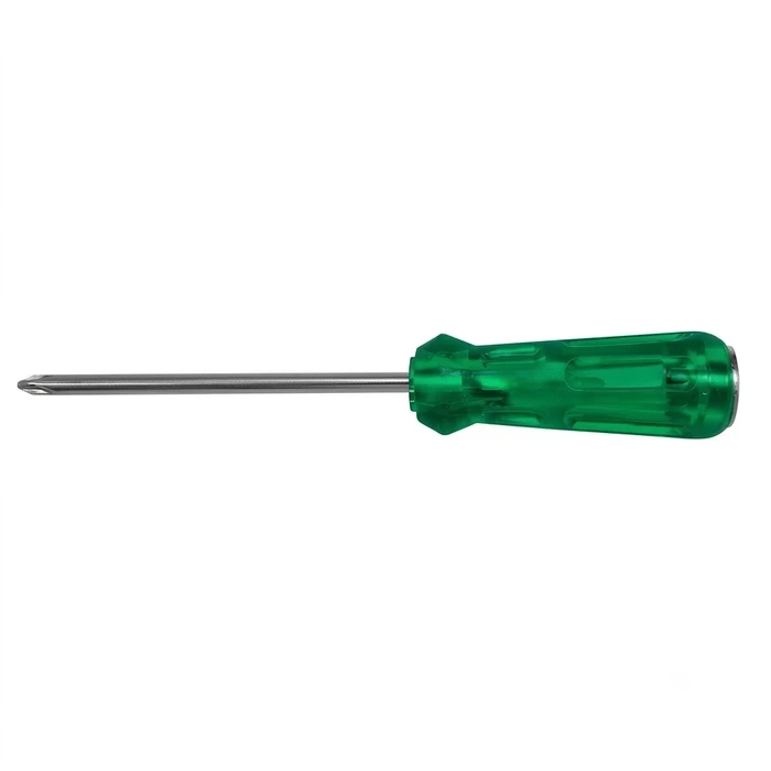 BAUM Heavy-Duty Reversible 2-in-1 Striking Head Screwdriver | Chrome Vanadium Steel Blade with Red Acetate Handle & Magnetic Tips | Model ART 317A (6mm Shank, Sizes 100mm to 250mm)