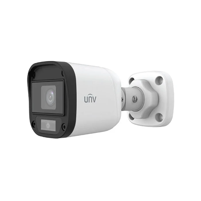 UNV UAC-B112-F40-W 2.0 MP ColourHunter Analog Bullet Camera | 1080P 24/7 Full Color Night Vision | Uniview 4mm IP67 Weatherproof Outdoor 4-in-1 CCTV Camera
